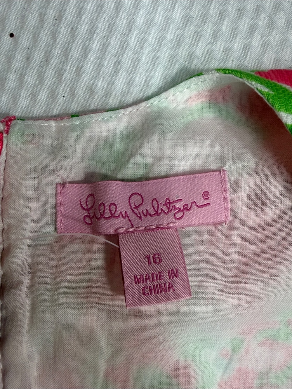 NWT Lilly Pulitzer Cathy Shift Flamingo Pink Southern Charm Floral Dress Size 16 - Picture 4 of 13